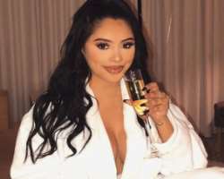 Alondra Ortiz consuming alcohol
